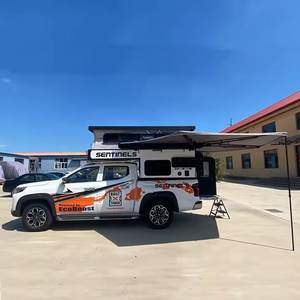 Camp Trailer Mini Teardrop Mini Caravan Travel Camper Camping Trailers con ducha a la venta a Europa EE. UU. con entrega rápida - Product Image 4