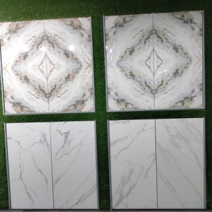 Modern Design Glazed Ceramic Floor <strong>Tiles</strong> 600x1200MM Matt Finish Porcelain Marble Stone Look Interior Wall Decor Bathroom Kitchen - Product Image 3