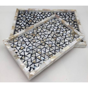 Vajilla de hotel para el hogar, bandeja para servir comida, bandeja para servir de nácar blanca de la más alta calidad, suministros de utensilios de cocina - Product Image 4