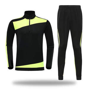 Customized Men's Training Sets Benefit Running Fitness Clothing in Soccer Sport 100% Breathable Cotton Polyester <b>Fabric</b> - Product Image 6