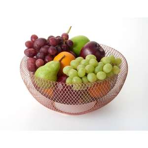 Heavy-duty <b>metal</b> iron hamper <b>basket</b> for fruits <b>storage</b> with elegant premium finished and industrial rustic design charm - Product Image 1