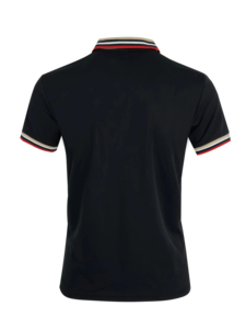 Polo de manga corta personalizable de verano para hombre, directo de fábrica, venta al por mayor, ropa de negocios bordada con solapa, estampado en blanco - Product Image 6