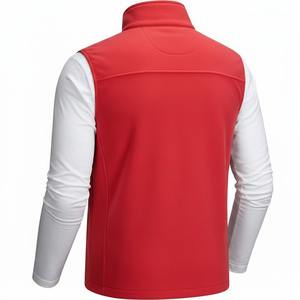 Gilet polaire réversible respirant coupe ample zippé pour homme, style vintage décontracté et chaud, idéal pour l'automne – Taille 5XL - Product Image 4