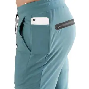 מותאם אישית Mens חדר כושר מכנסיים עם טלפון כיסי ריצה ספורט Jogger כושר מכנסיים אימון מכנסיים מכנסי טרנינג