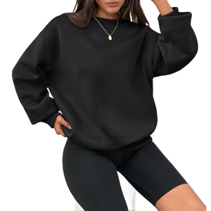 Nouveau sweat-shirt pour femme à manches longues surdimensionné tendance, sweat-shirt décontracté tendance pour femme, sweat-shirt à capuche - Product Image 4