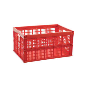 Etap Large 60 Lt Foldable Perforated Plastic <b>Crate</b> Stackable Design for Retail Logistics Turkey - Product Image 1