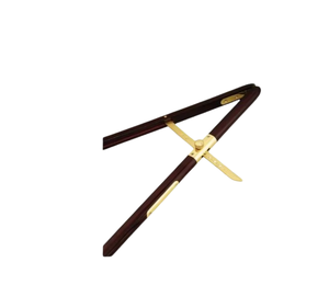 ไม้เท้าปรับระดับได้ ผลิตใหม่ คุณภาพสูง ตามความต้องการของลูกค้า พร้อมโลโก้ ทำจากไม้แท้ 100% - Product Image 1