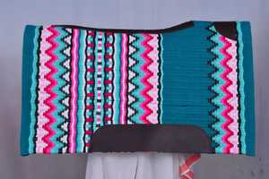 Almohadillas de sillín de contorno de caballo de lana de Nueva Zelanda 100% de alta calidad de fabricante directo 1/2 \ "fieltro de lana gris tamaño 34x42 - Product Image 3