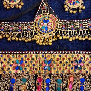 Joyería Tradicional Afgana Hecha a Mano en Latón, Accesorio de Moda Étnico Tribal, para Mujeres, Fiestas, Festivales, Bodas - Product Image 2