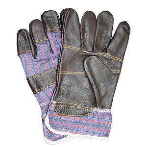 Gants de travail en cuir pour meubles de la meilleure qualité Gants de travail de gréeur canadiens Gants de menuiserie de construction en cuir du Pakistan - Product Image 1