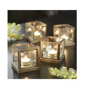 Portavelas de Cobre Puro de Último Diseño para Decoración de Mesa de Bodas, Navidad y San Valentín, Hecho a Mano y Ecológico - Product Image 6