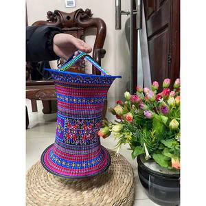 Linterna Decorativa Tradicional de Tela Brocada, Hecha a Mano, Duradera, Reutilizable, Precio de Fábrica, Venta al Por Mayor, Hermosos Diseños - Product Image 3