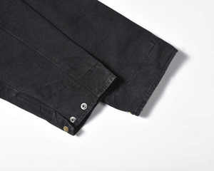 Men's <b>Jackets</b> Cotton <b>Canvas</b> Vintage Zipper Men'S <b>Canvas</b> <b>Jackets</b> Cropped Coat Men'S <b>Jackets</b> With Pockets - Product Image 5