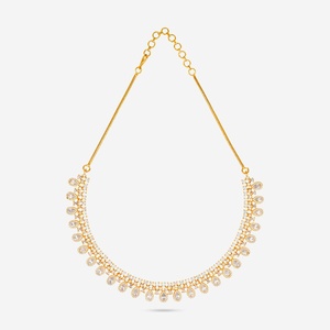 Zircon Necklace 188731 Elegant <b>Wedding</b> <b>Accessory</b> with Dazzling Zircon Stones - Product Image 4