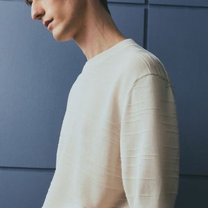 T-shirts en coton pour hommes, vêtements noirs à manches courtes et coupe ample pour hommes - Product Image 4