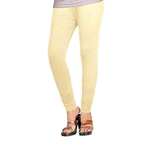 Leggings térmicos de punto para mujer con forro cálido de nailon para invierno - Product Image 2
