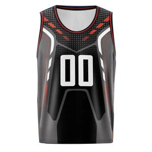 Nom et numéro Basketball Débardeur Respirant Polyester Casual Wear Idéal pour les activités de plein air Running Training & Parties - Product Image 1