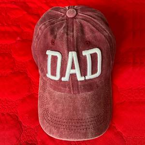Gorra de béisbol de la mejor calidad para mamá y papá, gorras de pesca para hombres y mujeres al aire libre, sombreros de anuncio de embarazo lavados y desgastados, bordado 3D - Product Image 6