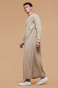 ชุดเดรสแขนยาวสำหรับผู้ชาย, ชุดเดรสระบายอากาศน้ำหนักเบาสวมใส่สบาย - Product Image 2