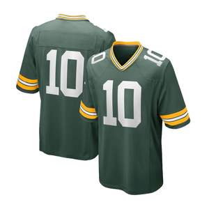 Camisetas de fútbol americano para hombres y mujeres de poliéster 100%, camisetas juveniles transpirables ligeras personalizadas, impresión por sublimación para usar - Product Image 1