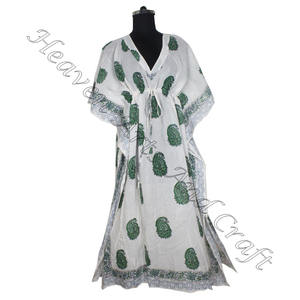 Robe de soirée pour femmes africaines, robes ethniques, robes kaftan pour femmes, longues robes kaftan/caftan, vêtements en coton, robe kaftan pour femmes KFCL058 - Product Image 1