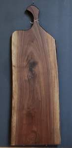 Tabla de cortar gruesa de madera de acacia rectangular grande de primera calidad al por mayor con asa para servir en la mesa y preparar alimentos en la cocina - Product Image 3