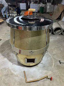 Authentic Commercial Cooking Equipment High Heat Retention Brass Hammered Tandoor for Superior Tandoori Flavor - Product Image 2