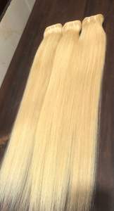 ผมบริสุทธิ์ของชาวอินเดีย100% ทอแบบคู่20 "#613ต่อผมมนุษย์แบบง่าย - Product Image 5