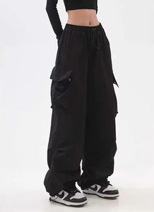 Pantalon cargo homme coupe droite 2026 Automne Taille mi-haute Spandex/Coton Léger Vintage Décontracté Pantalon de survêtement Vente en gros Streetwear - Product Image 6