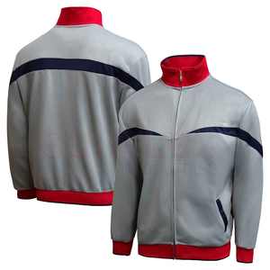 Veste de sport personnalisée en polyester à col montant zippé, séchage rapide, respirante et imperméable, avec logo frontal – Collection Printemps – Offre Spéciale - Product Image 1