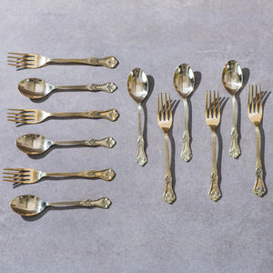 Hho ชุดช้อนส้อมโลหะมีดขนาดและดีไซน์ที่กำหนดเอง - Product Image 1