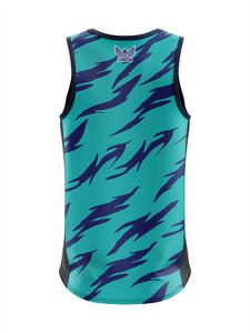 Custom Men's Athletic Tank Top New Design Summer Workout Singlet Seamless Knitted Unisex Casual Style Print <b>Running</b> Tank Tops - Product Image 2