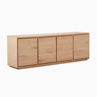 Armoire buffet de haute qualité Matériau en bois Armoire en bois massif Meubles de salon de style moderne