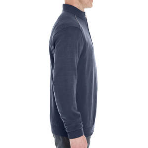 <b>Men</b> Winter Cotton Fleece <b>Quarter</b>-<b>Zip</b> <b>Sweater</b> - Product Image 3