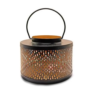 Latest Design Metal Wire Body <b>Black</b> Color <b>Candle</b> <b>Lanterns</b> With Customize Color for Weddings With the Sizes of 20x13 Cm - Product Image 6