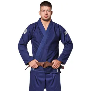 Servicio OEM personalizado uniforme de artes marciales Jiu jitsu Gi judo traje uniforme de Karate técnica de corte automatizado impresión digital