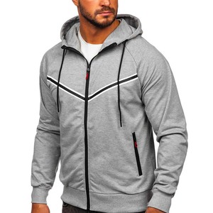 Sudadera con capucha con cremallera para mujer, sudadera básica lavada con cremallera, sudadera para hombre, sudadera Unisex con bloque de Color, sudadera con cremallera, novedad de 2024, venta al por mayor - Product Image 2