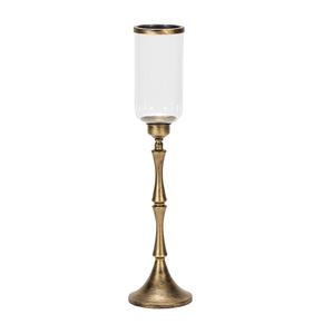 Candelabro de metal de una sola luz para decoración de iglesia de boda de hotel en casa o regalo al por mayor. - Product Image 6