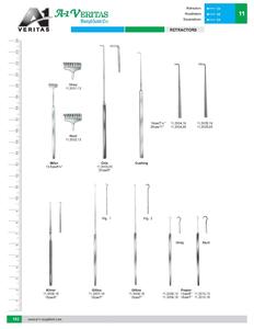 Retractor Kilner VERITAS de acero inoxidable reutilizable de alta calidad conjunto de instrumentos quirúrgicos base Retractor - Product Image 6