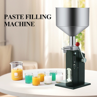Machine de remplissage pour liquides (eau pure, soupes, sauces chili, glycérine, parfums, détergents) de 10 à 100 ml, idéale pour la crème glacée