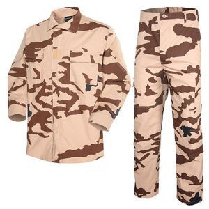 Venta al por mayor uniforme de seguridad transpirable de secado rápido uniforme táctico Multi bolsillos de manga larga traje de camuflaje unisex diseño personalizado - Product Image 2