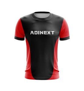 Maillot de baseball/softball Adinext personnalisé grande taille à rayures, haute qualité, 100 % polyester respirant, broderie pour vêtements de sport - Product Image 6