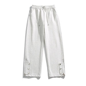 Pantalones Deportivos de Hombre de Felpa 100% Algodón, Estilo 2026, Logotipo Personalizado, Gruesos, de Secado Rápido, Cómodos y Transpirables, Pantalones Acampanados para Hombre - Product Image 2