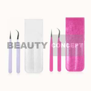 Professional Eyelash Extension Tweezers Stainless Steel <b>Light</b> Weight Durable Rust Free Lash Tweezers Under Custom Brand <b>Name</b> - Product Image 5