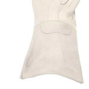 ถุงมือช่างคุณภาพสูงแบบยูนิเซ็กซ์ ทนทาน ป้องกันการสั่นสะเทือน ระบายอากาศได้ดี เหมาะสำหรับงานหนัก เคลือบยางนุ่ม ปลอดภัยสำหรับงานเชื่อม ทำจากหนัง - Product Image 5