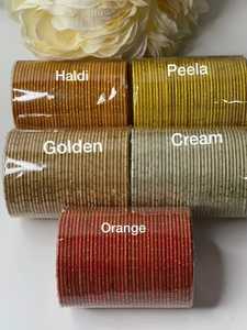 Vêtements de mariage décontractés Style élégant Ensembles de bracelets pour femmes Vêtements de fête personnalisés Belle Chudiyan dans toutes les couleurs et tailles - Product Image 5