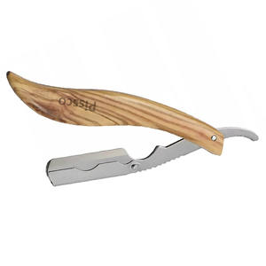 Herramientas de Barbería, Navaja de Afeitar con Mango de Acero Inoxidable, Navaja de Afeitar Plegable de Filo Recto, Navaja de Afeitar Recta para Barbería - Product Image 5