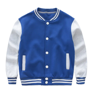 Blousons universitaires en toile d'hiver pour hommes avec doublure en laine, motif lettres, couleurs et logos personnalisables - Vente en gros - Product Image 1