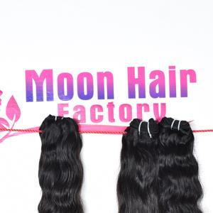 ผมหยักศก16 "มัดยาวสีธรรมชาติสีดำยาวนุ่มลื่นสวมใส่สบายใส่ได้ทุกวัน - Product Image 4