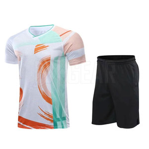 Venta al por mayor conjunto de uniformes de fútbol de tamaño personalizado y colores disponibles logotipos y números personalizados para clubes escuelas - Product Image 2